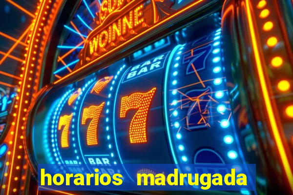 horarios madrugada fortune tiger